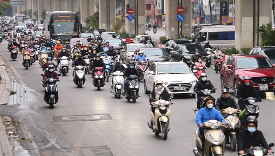 Tổ chức giao thông tại nút giao Lê Trọng Tấn - Quang Trung - Văn Khê