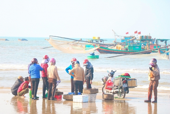 Ngư dân Hà Tĩnh - Quảng Bình trúng mùa cá đầu năm