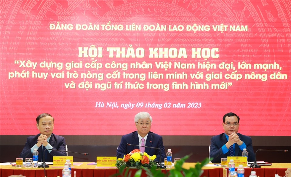 Cần thiết ban hành Nghị quyết về xây dựng giai cấp công nhân trong tình hình mới