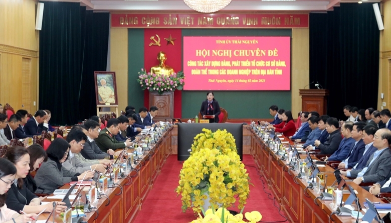 Thái Nguyên: Đẩy mạnh phát triển tổ chức cơ sở đảng trong doanh nghiệp