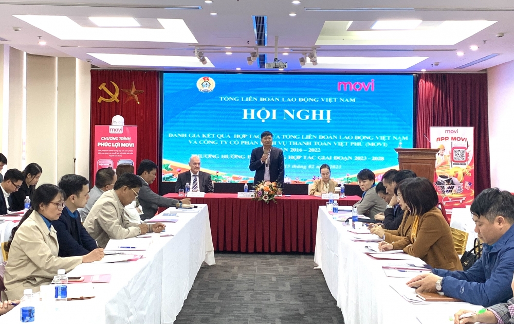 Tổng LĐLĐ Việt Nam ký kết hợp tác với Movi thành lập Tổ phúc lợi tại doanh nghiệp