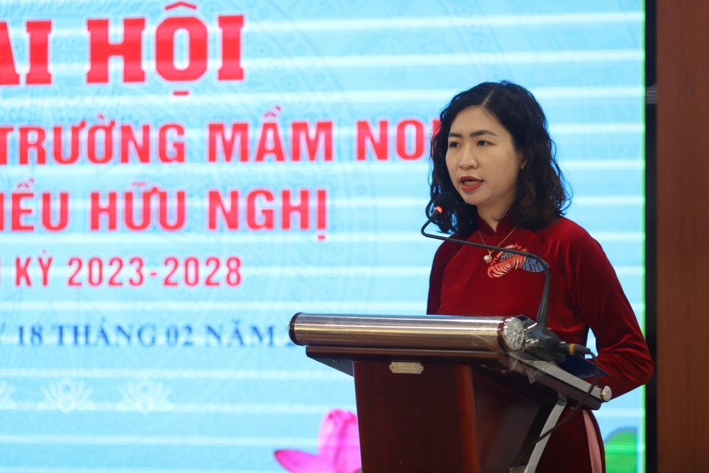 Xây dựng Trường Mầm non Việt Triều Hữu Nghị thành mô hình giáo dục dẫn đầu ngành Mầm non Thủ đô