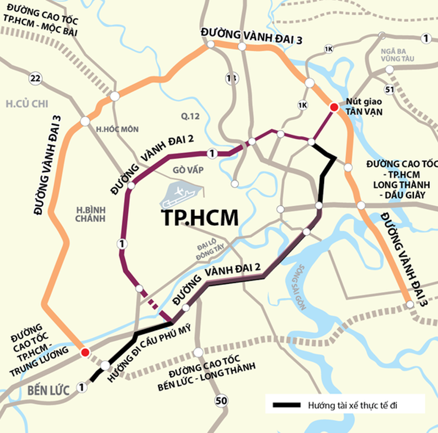 Tăng tốc dự án vành đai 3 thành phố Hồ Chí Minh