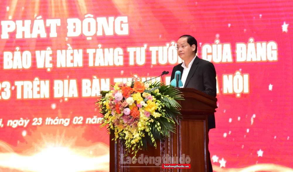 Hà Nội: Phát động thi chính luận về bảo vệ nền tảng tư tưởng của Đảng