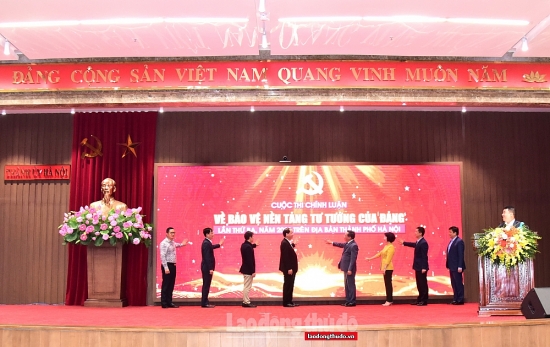 Hà Nội: Phát động Cuộc thi chính luận về bảo vệ nền tảng tư tưởng của Đảng