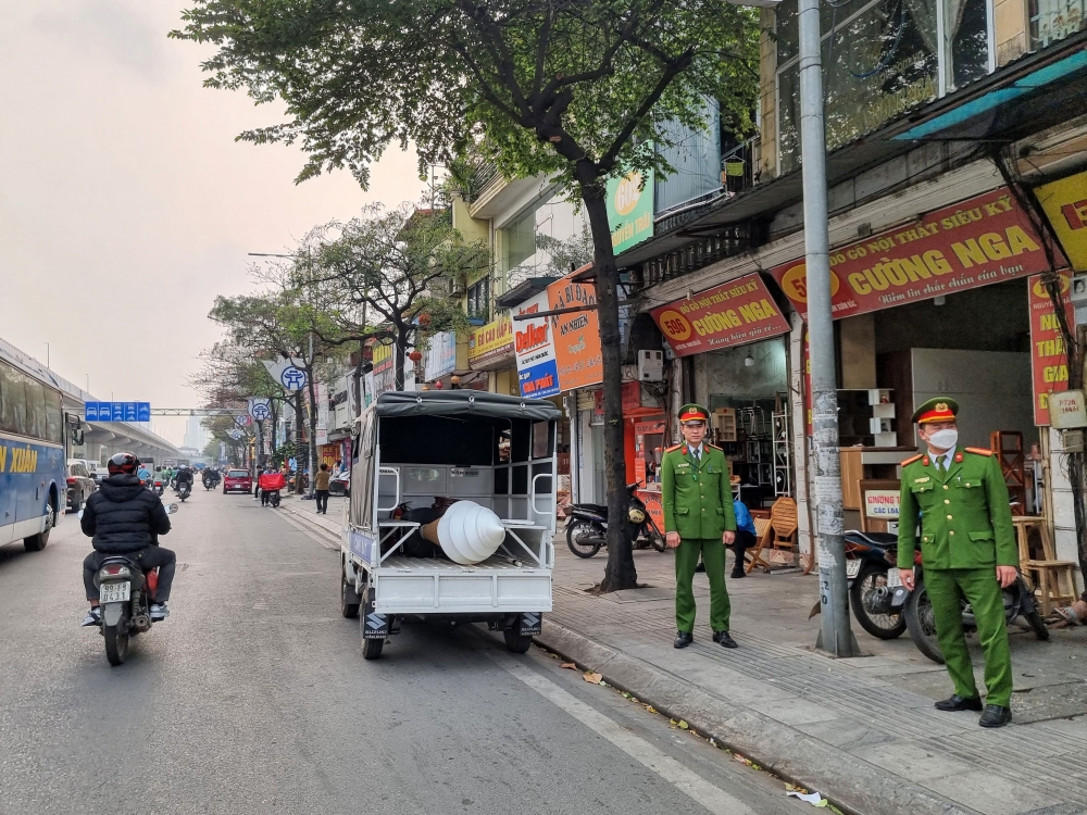 Quận Thanh Xuân: Nhiều giải pháp tăng cường đảm bảo trật tự văn minh đô thị