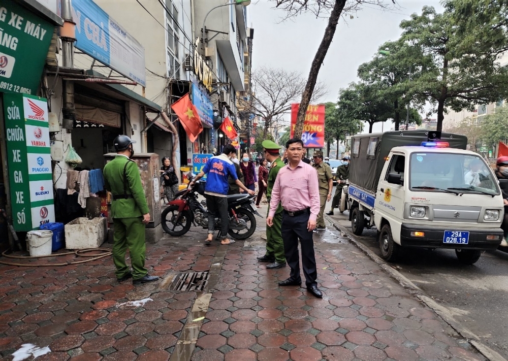 Quận Thanh Xuân: Nhiều giải pháp tăng cường đảm bảo trật tự văn minh đô thị