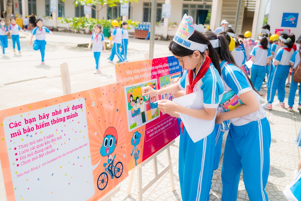 Hơn 650 học sinh, phụ huynh, giáo viên tỉnh Quảng Ngãi tham dự Ngày hội An toàn giao thông