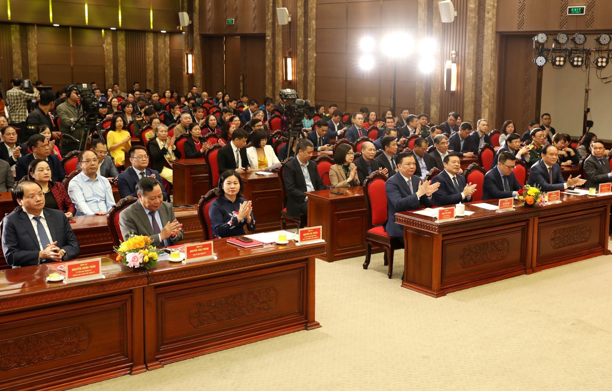 Trao Giải Báo chí về xây dựng Đảng và hệ thống chính trị thành phố Hà Nội lần thứ V