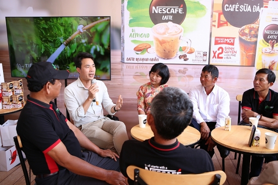 Hành trình từ hạt cà phê trên nông trại đến ly NESCAFÉ  cho người yêu cà phê Việt