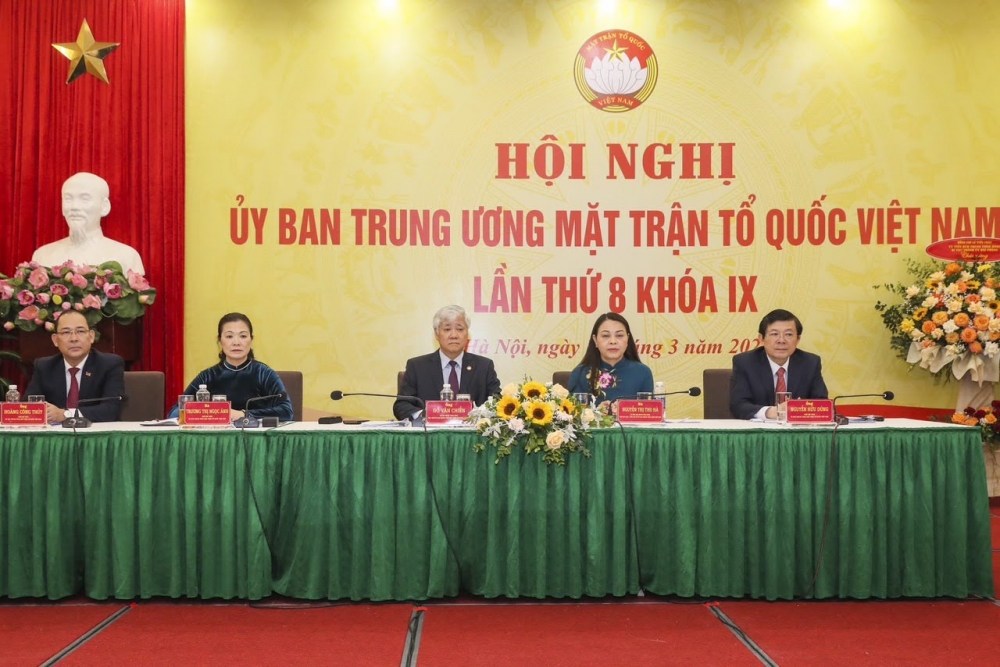 Bà Nguyễn Thị Thu Hà giữ chức Phó Chủ tịch - Tổng Thư ký Ủy ban Trung ương MTTQ Việt Nam khóa IX