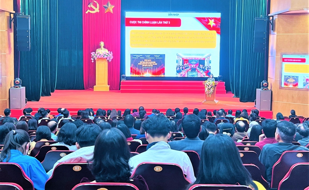 Thanh Trì phát động Cuộc thi chính luận về Bảo vệ nền tảng tư tưởng của Đảng lần thứ 3