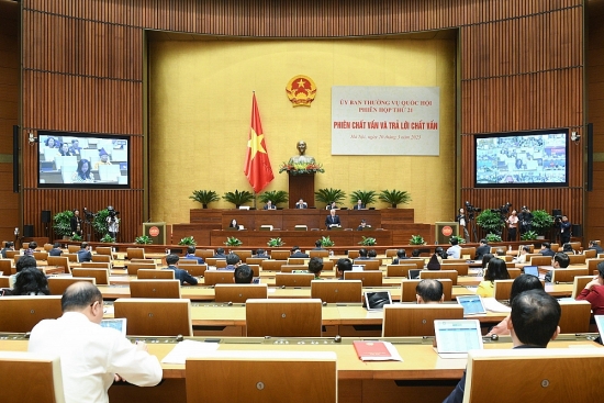 Sáng nay (20/3), Chánh án Tòa án nhân dân tối cao Nguyễn Hòa Bình trả lời chất vấn