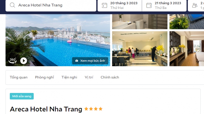 Xử phạt 2 khách sạn ở Nha Trang tự ý “phong hạng sao”