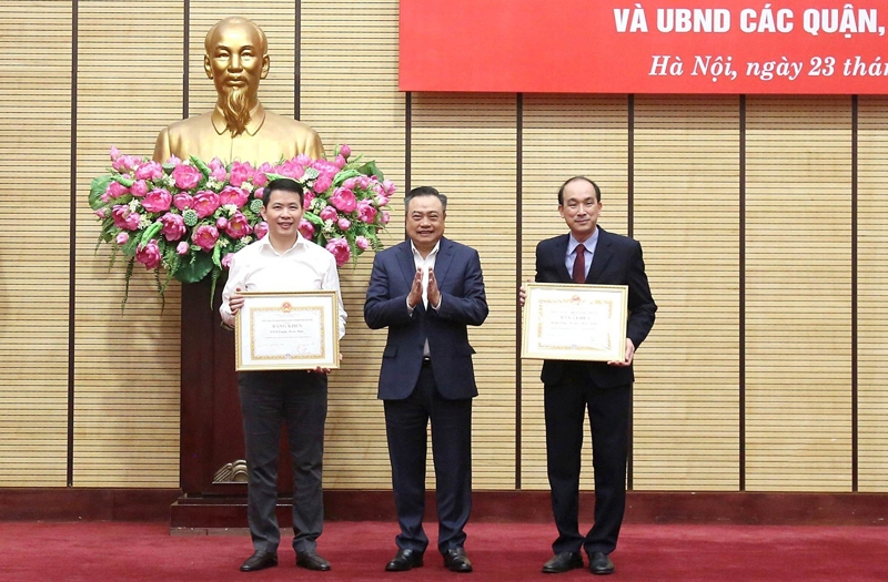 Sở Lao động, Thương binh và Xã hội và quận Hoàn Kiếm dẫn đầu chỉ số cải cách hành chính năm 2022