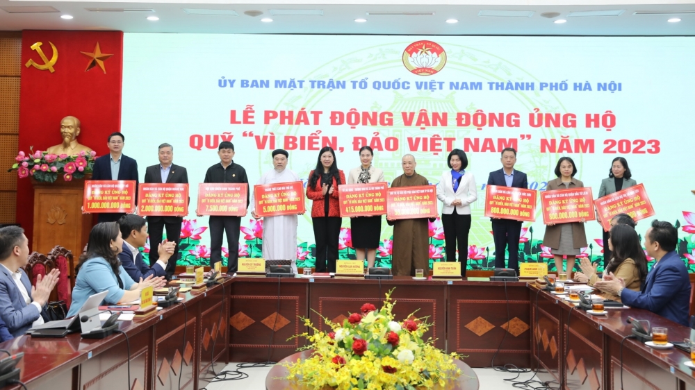 Hà Nội: Phát động vận động ủng hộ Quỹ "Vì biển, đảo Việt Nam" năm 2023