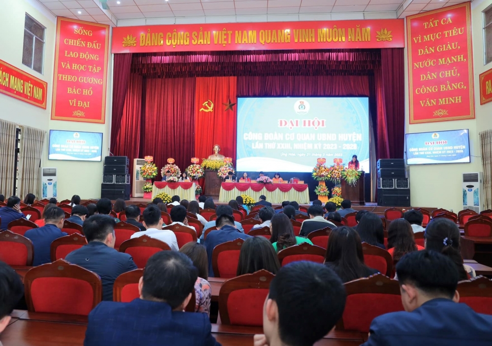 Công đoàn cơ quan UBND huyện Ứng Hòa: Quyết tâm cao nhất thực hiện thắng lợi các nhiệm vụ