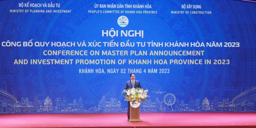 Thủ tướng Chính phủ Phạm Minh Chính phát biểu tại Hội nghị. (Ảnh: Hương Thảo).