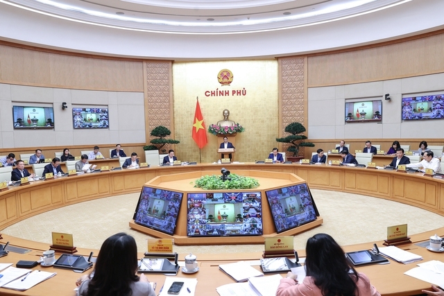 Thủ tướng Phạm Minh Chính chủ trì hội nghị trực tuyến Chính phủ với địa phương