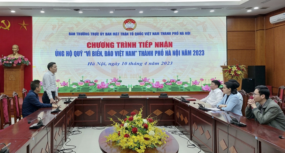 Phó Chủ tịch LĐLĐ thông tin về cách thức triển khai ủng hộ Quỹ “Vì biển, đảo Việt Nam” năm 2023 trong các cấp Công đoàn Thủ đô