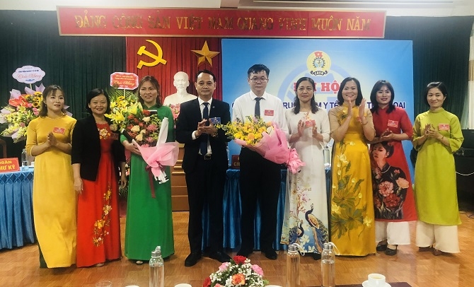 Tổ chức thành công Đại hội Công đoàn Trung tâm Y tế huyện Thanh Oai nhiệm kỳ 2023 - 2028