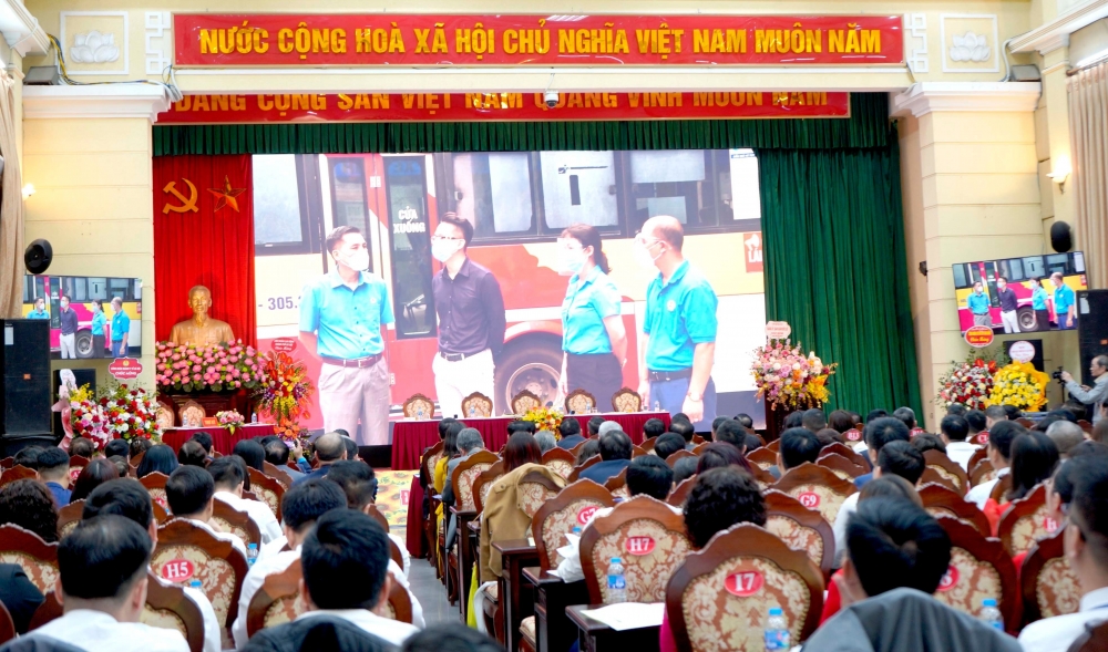 TRỰC TUYẾN HÌNH ẢNH: Đại hội Công đoàn ngành Giao thông vận tải Hà Nội lần thứ VII