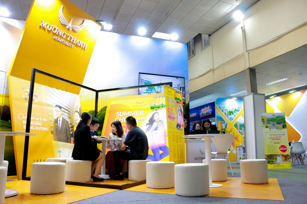 Tập đoàn Mường Thanh chính thức mở bán và tặng Voucher cho khách hàng tại Hội chợ Du lịch quốc tế VITM 2023