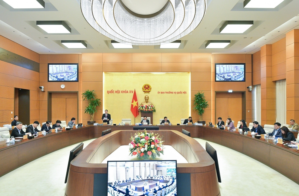Bế mạc Phiên họp chuyên đề pháp luật tháng 4 của Ủy ban Thường vụ Quốc hội