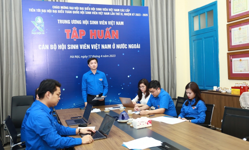 Tập huấn cán bộ Hội Sinh viên Việt Nam ở nước ngoài