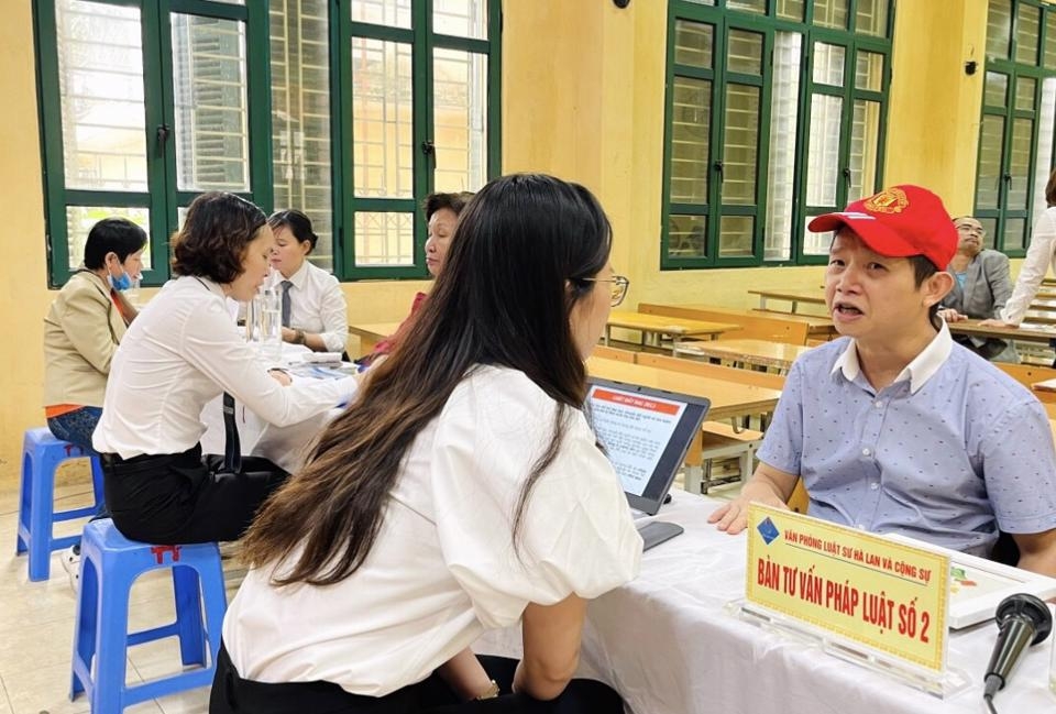 Trợ giúp pháp lý cho người khuyết tật quận Hoàng Mai
