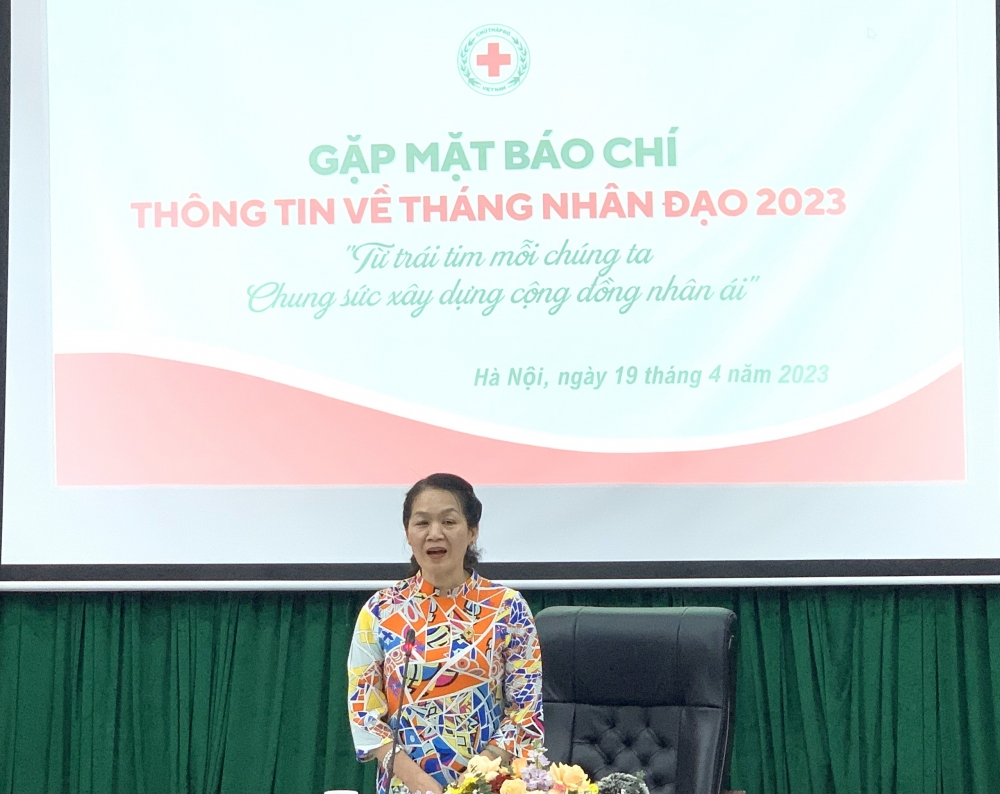 Tháng Nhân đạo năm 2023: Phấn đấu vận động 400 tỷ đồng, trợ giúp 100.000 địa chỉ nhân đạo