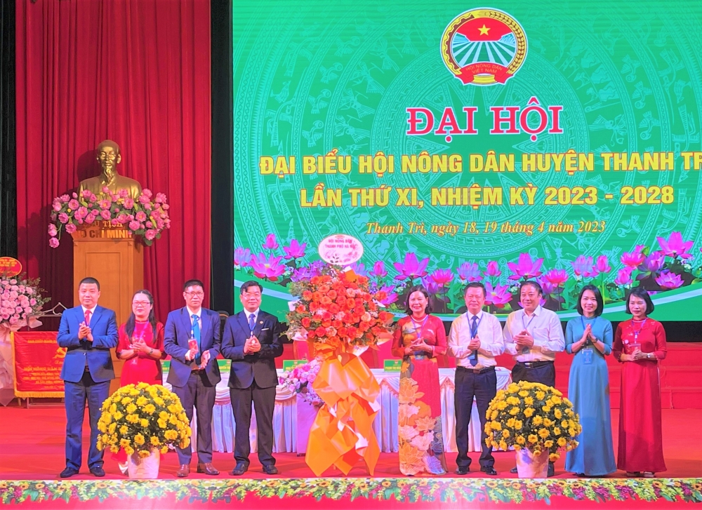 Hội Nông dân huyện Thanh Trì: Vững tin bước vào nhiệm kỳ mới