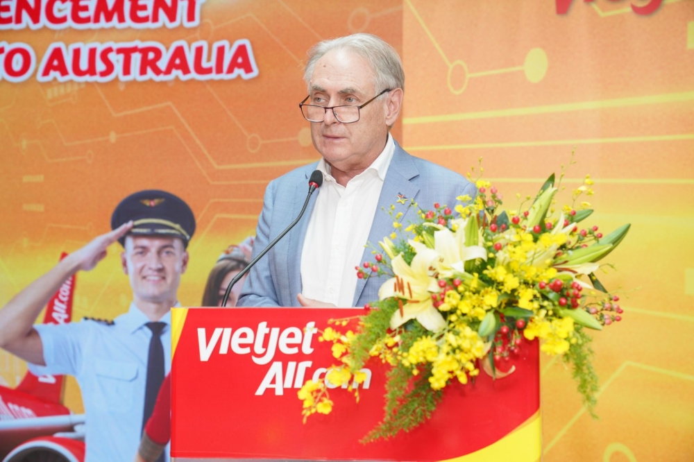 Bộ trưởng Thương mại và Du lịch Úc chúc mừng Vietjet với các đường bay thẳng  Việt Nam - Úc