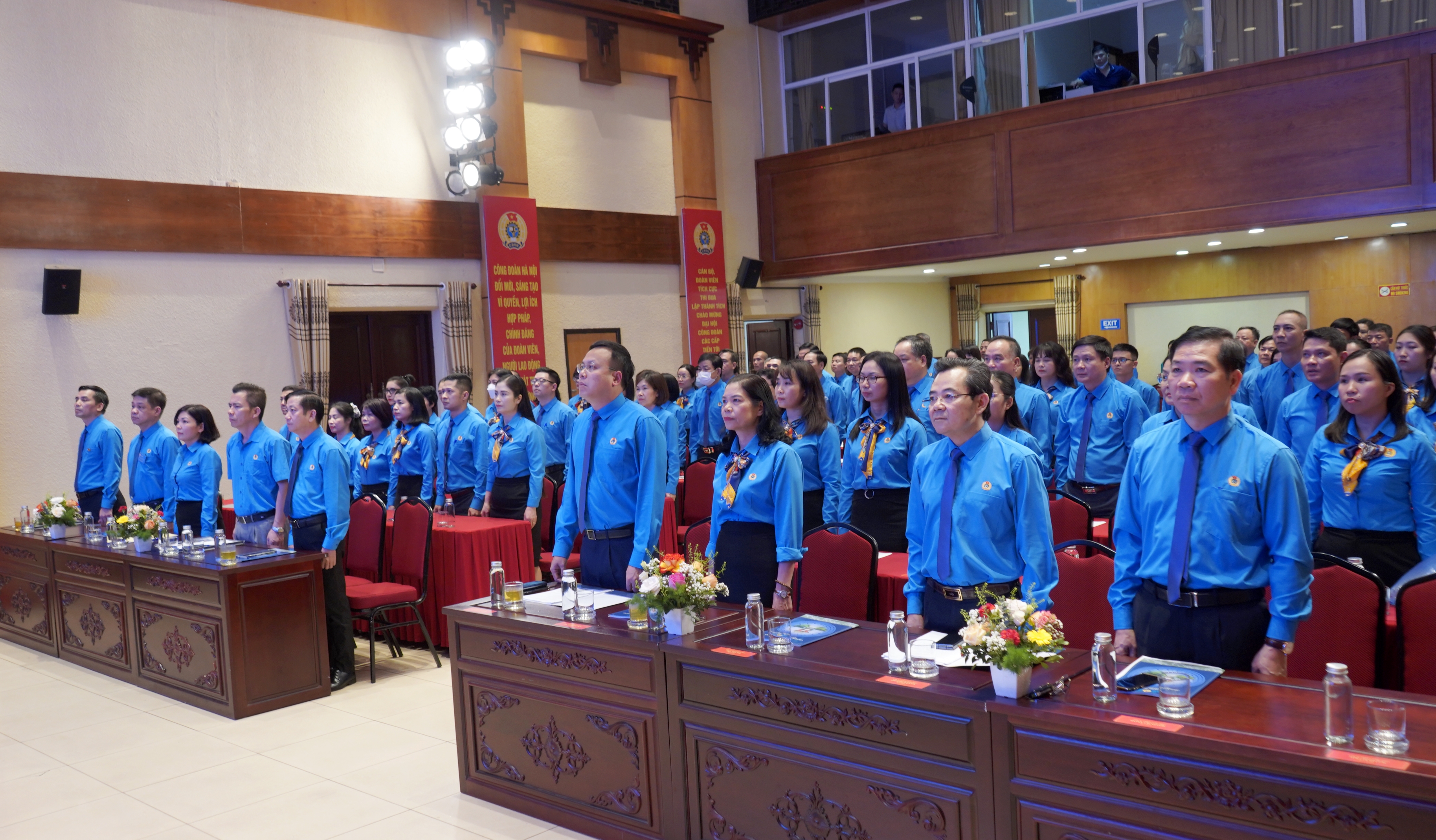 Khai mạc ngày làm việc thứ nhất Đại hội Công đoàn cơ quan LĐLĐ thành phố Hà Nội lần thứ VII