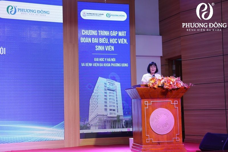 Bệnh viện Đa khoa Phương Đông gặp mặt đại biểu học viên, sinh viên Đại học Y Hà Nội