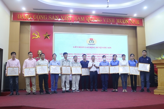 LĐLĐ huyện Sóc Sơn: Nhiều hoạt động thiết thực trong Tháng Công nhân