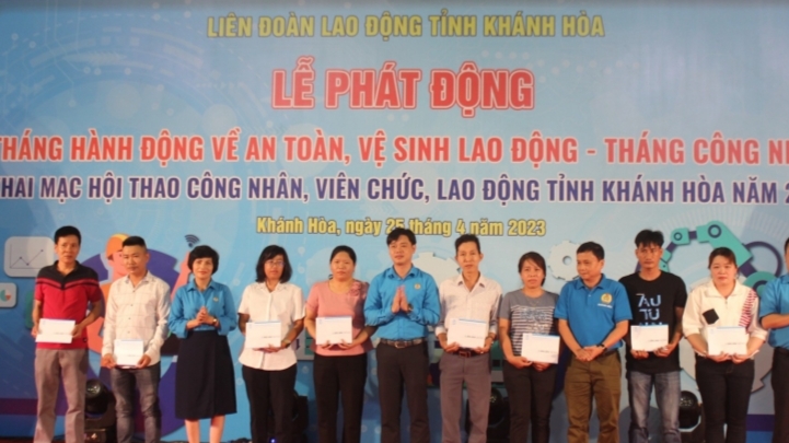 Khánh Hòa: Phát động Tháng hành động về ATVSLĐ, Tháng Công nhân năm 2023