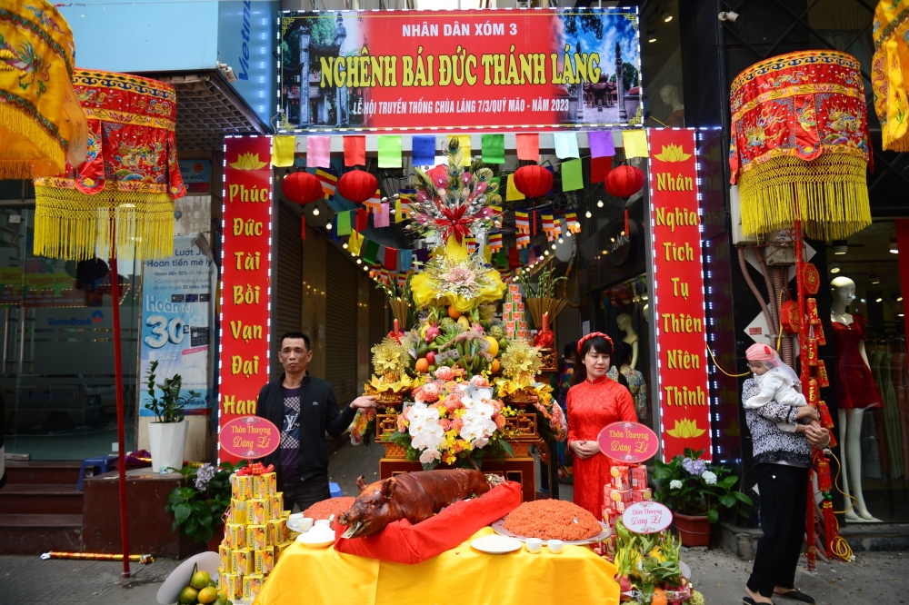 Lễ hội chùa Láng 2023: Phục dựng nhiều nghi thức truyền thống
