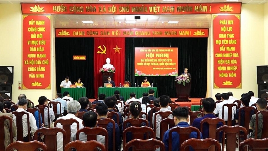 Cử tri huyện Thanh Oai đề nghị giảm tải cho học sinh tiểu học