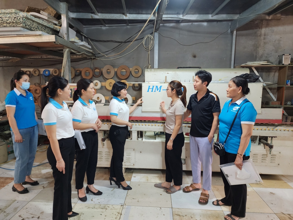 Hội Liên hiệp Phụ nữ huyện Mê Linh làm tốt công tác kiểm tra, giám sát vốn tín dụng