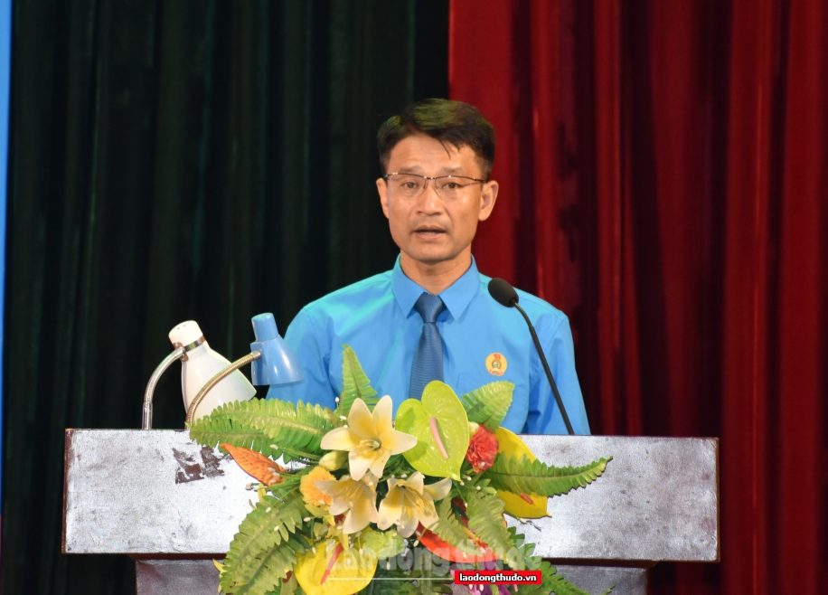 LĐLĐ huyện Thường Tín phát động đợt thi đua cao điểm chào mừng Đại hội Công đoàn các cấp
