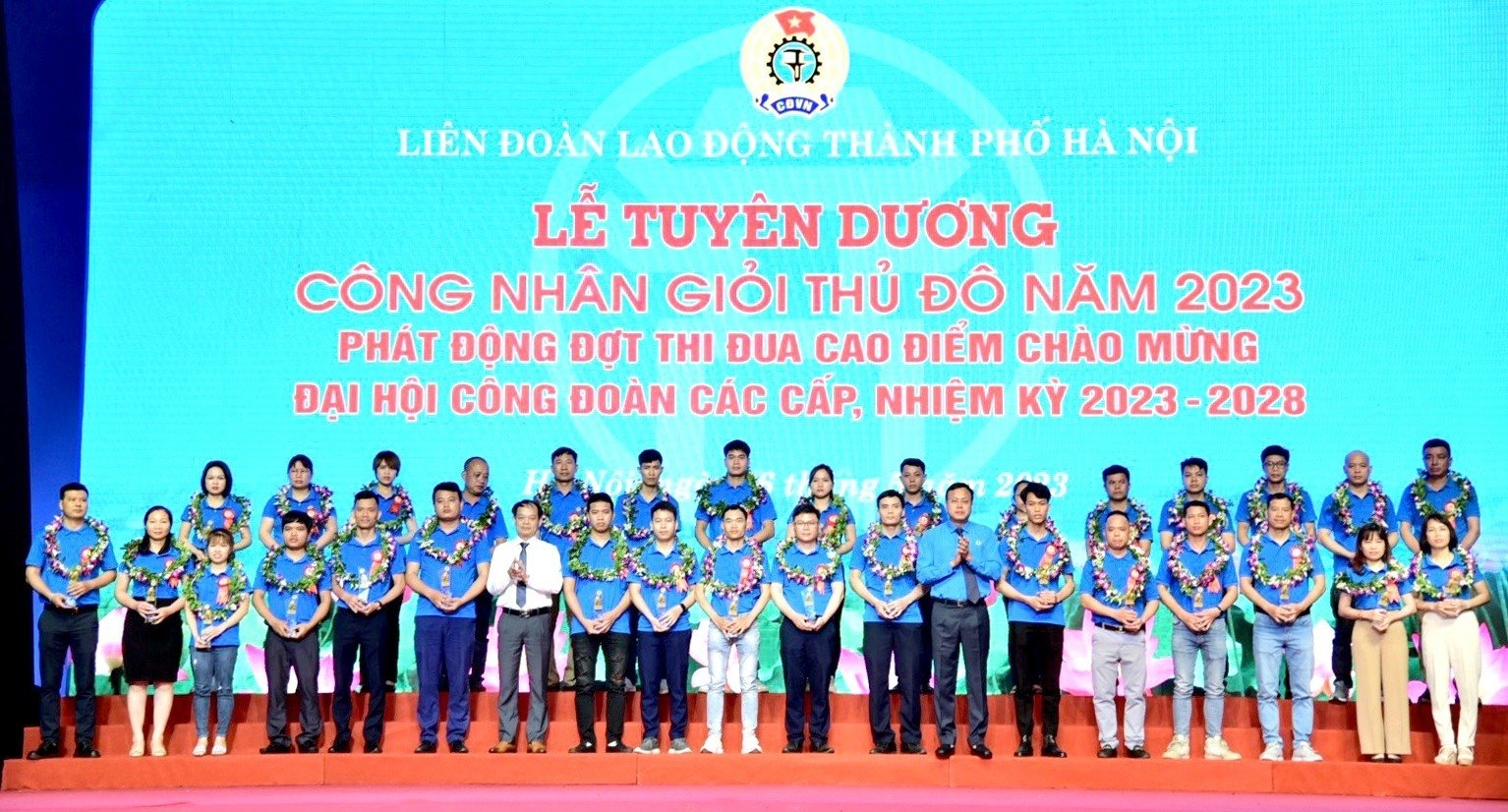 Trực tuyến hình ảnh: Tuyên dương 100 Công nhân giỏi Thủ đô năm 2023