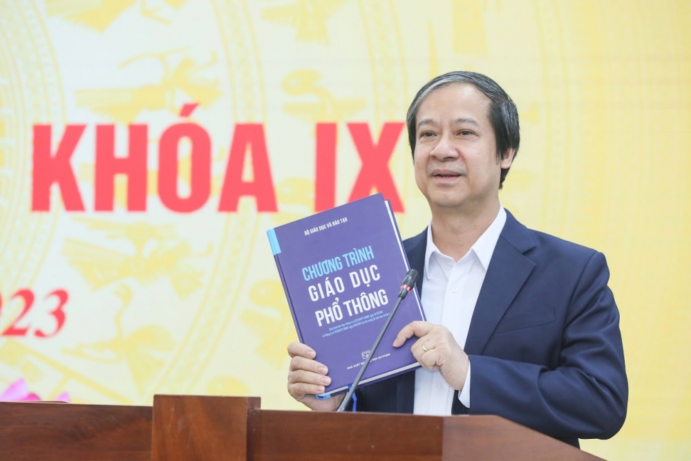 Bộ trưởng Bộ Giáo dục và Đào tạo Nguyễn Kim Sơn chia sẻ về chương trình giáo dục phổ thông mới