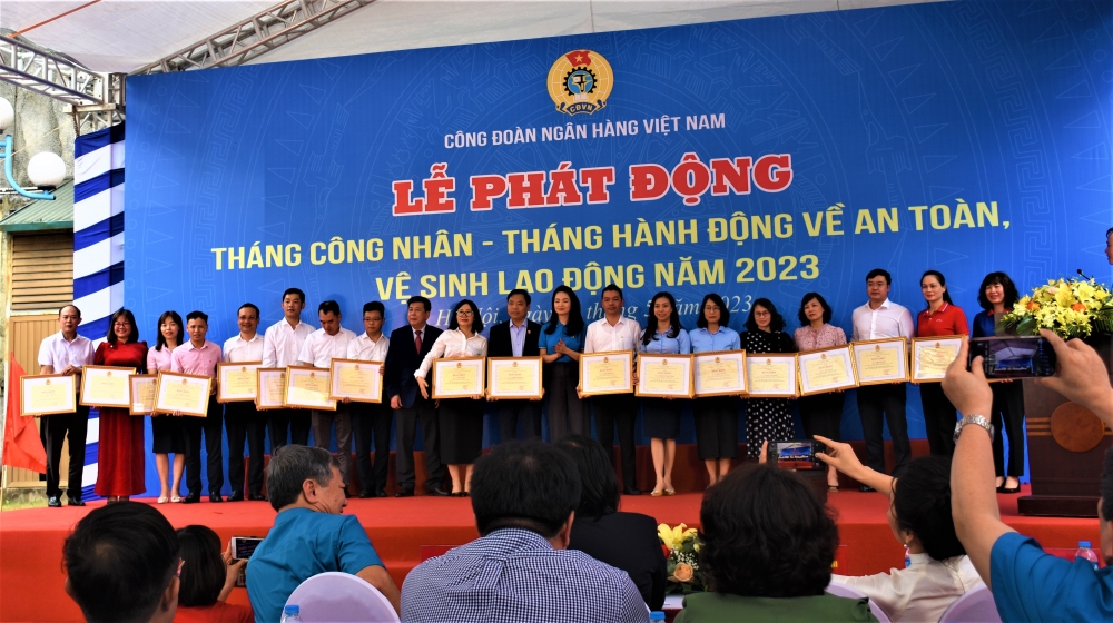 Công đoàn Ngân hàng Việt Nam phát động Tháng Công nhân năm 2023