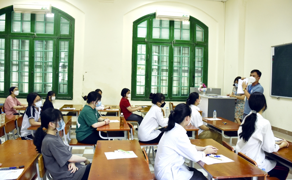 Kỳ thi tuyển sinh vào lớp 10 THPT tại Hà Nội: Tỷ lệ 