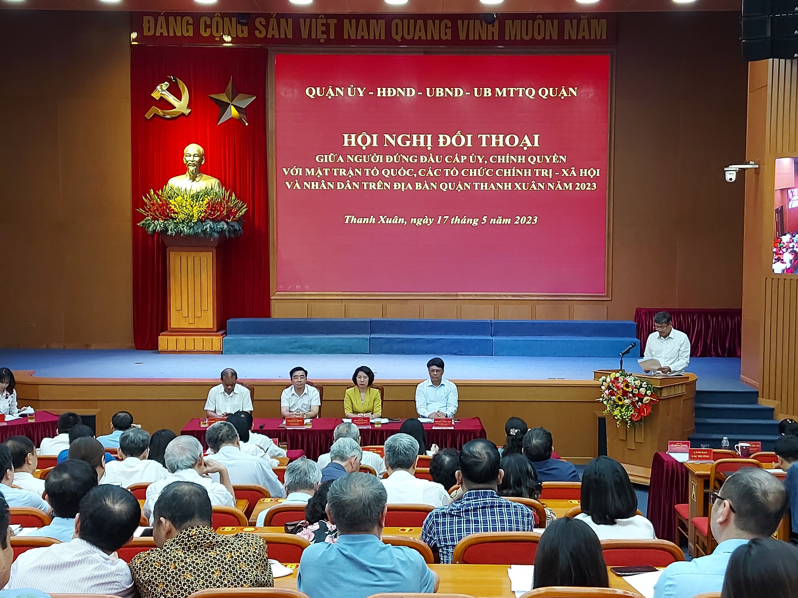 Quận Thanh Xuân: Giải quyết kiến nghị của nhân dân ngay từ cơ sở