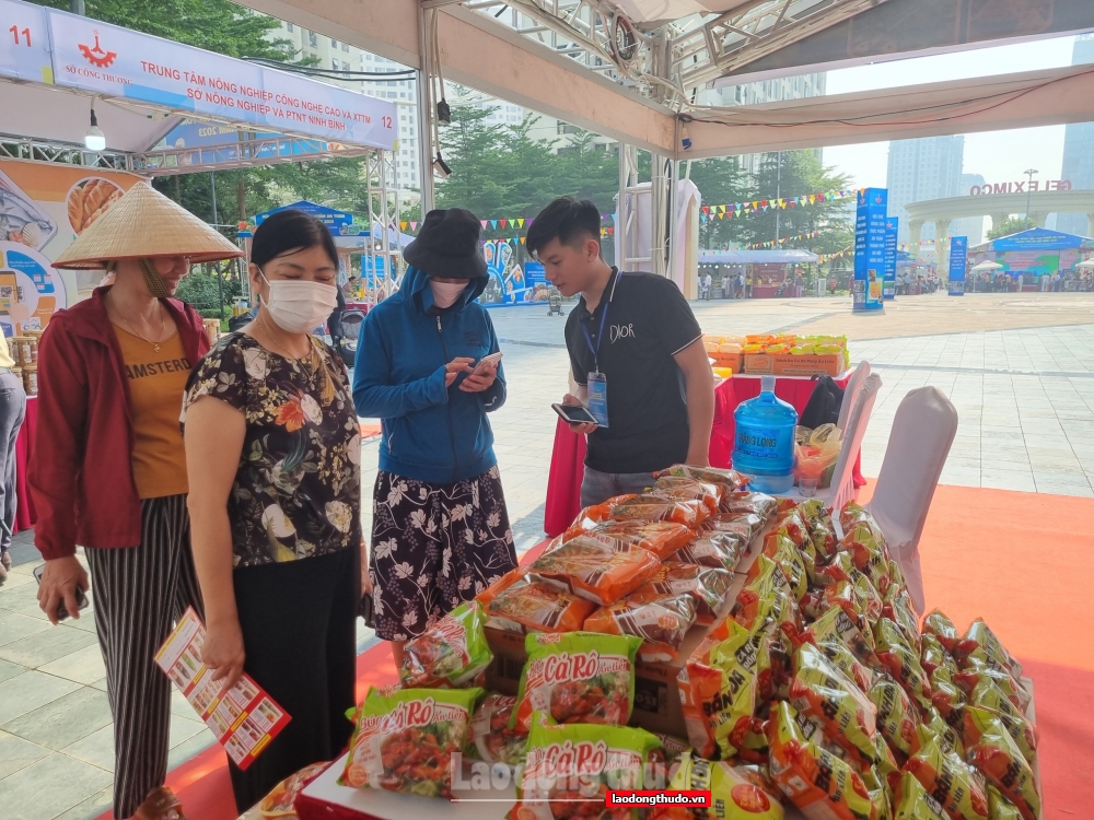 Khai mạc Hội chợ Nông sản thực phẩm an toàn thành phố Hà Nội năm 2023
