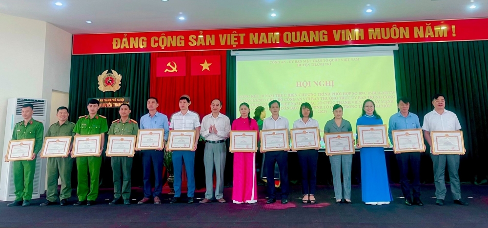 Phát huy hiệu quả phong trào toàn dân bảo vệ an ninh tổ quốc trên địa bàn huyện Thanh Trì
