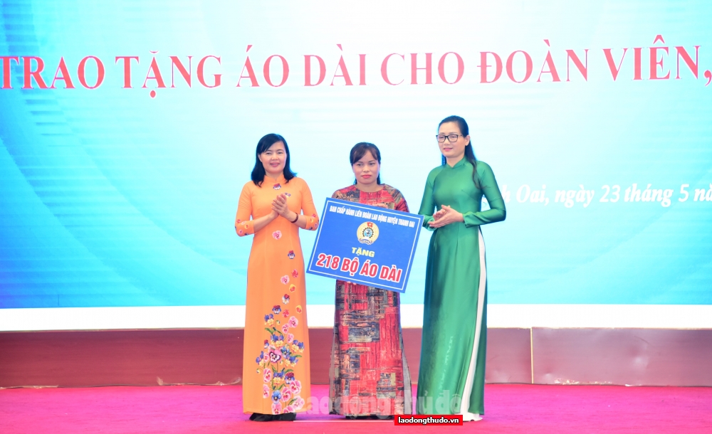 Huyện Thanh Oai tuyên dương 50 “Công nhân giỏi” năm 2023