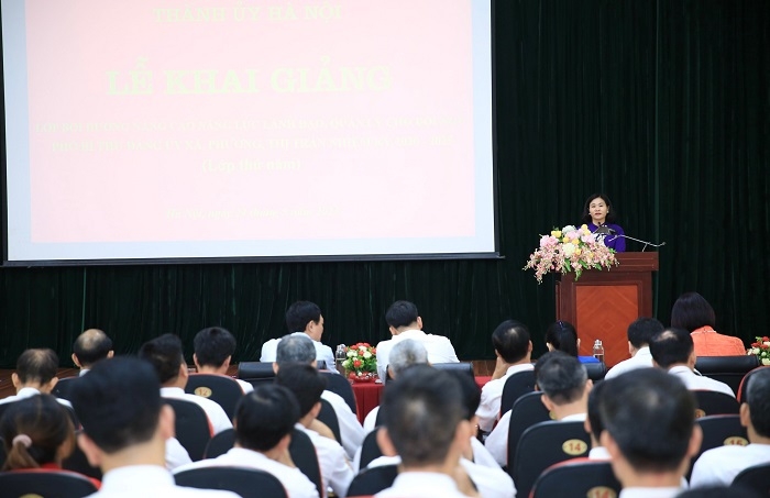 Hà Nội: Bồi dưỡng nâng cao năng lực Phó Bí thư Đảng ủy cấp xã
